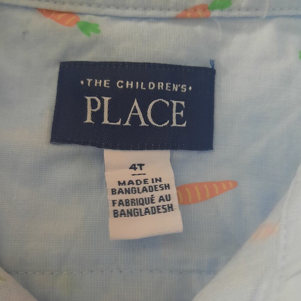 The Children's Place Toddler Boy 3 Piece Easter Outfit Shorts Shirt & Sweater 4T - Picture 9 of 14